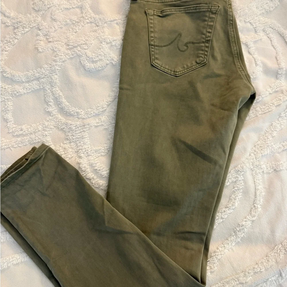 Ag Adriano Goldschmied Women's Olive Legging Jean